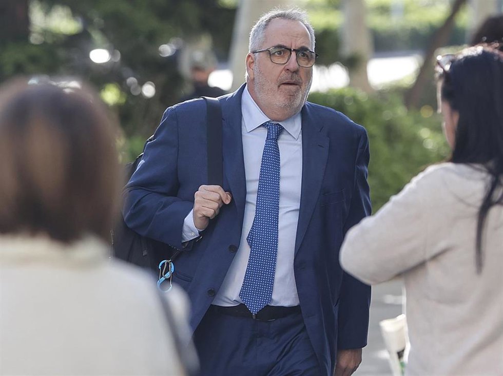 El empresario Vicente Cotino en los juzgados por el caso Erial