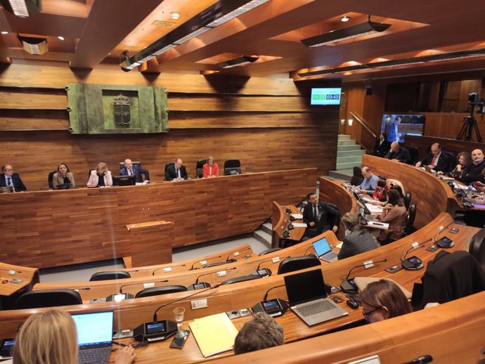 Pleno de la Junta General del Principado de Asturias