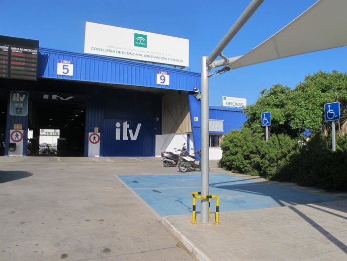 Vista exterior de la ITV de Algeciras