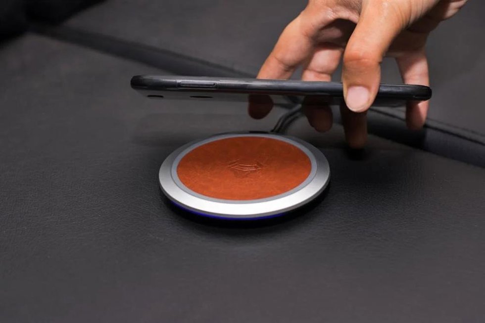 Cargador inalámbrico para 'smartphones'.