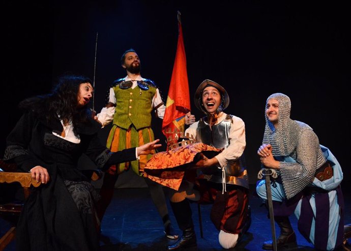 Teatro Atópico pone en escena este domingo en Arroyo (Valladolid) la obra 'Ancha es Castilla',