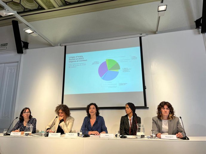 Rueda de prensa de Irídia sobre violencia institucional