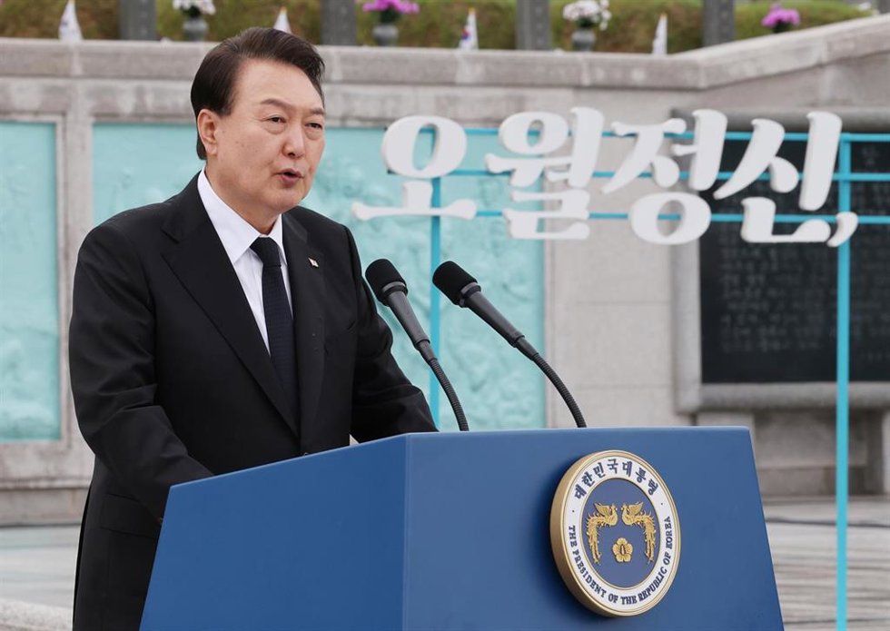 Archivo - El presidente surcoreano, Yoon Suk Yeol.