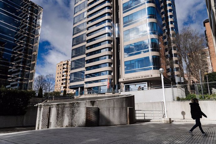 Archivo - Fachada de la Audiencia Provincial, a 12 de febrero de 2024