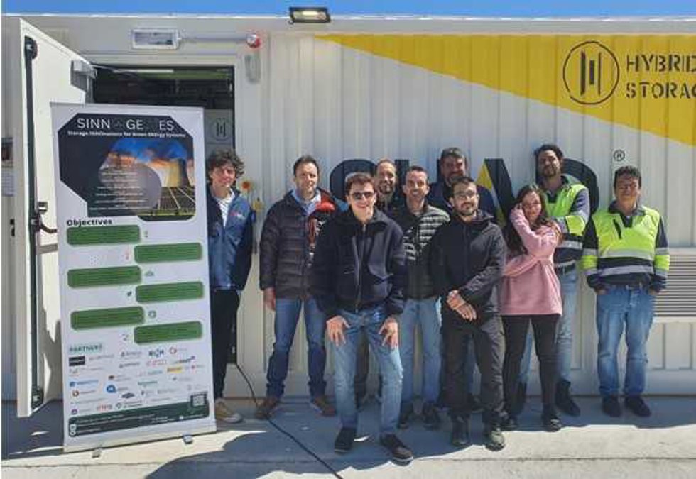 Equipo de investigación del CEDER-CIEMAT de Lubia (Soria)