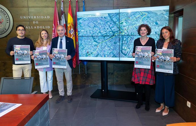 Presentación de la 'Media Media' Maratón Universitaria Popular de Valladolid.