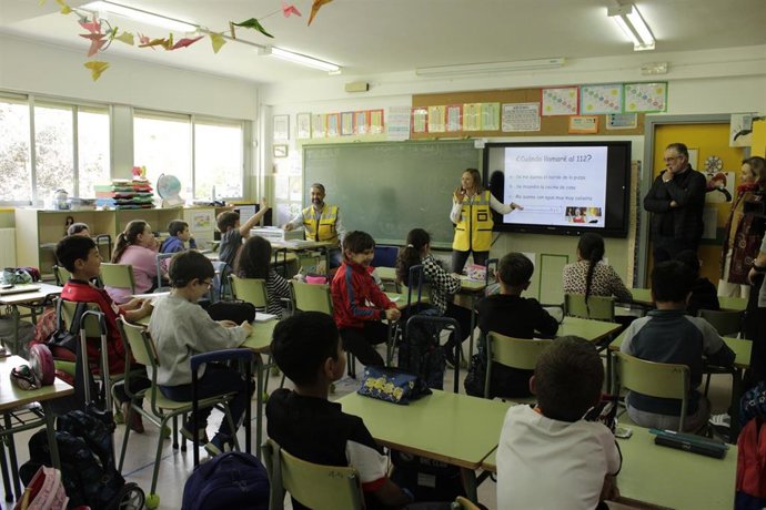 El Gobierno de La Rioja impulsa entre el alumnado riojano el proyecto educativo 'El 112 en las Escuelas'