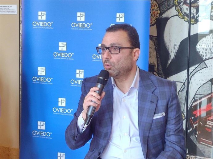 Archivo - El concejal de Cultura del Ayuntamiento de Oviedo, David Álvarez