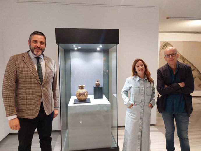 Museo de Almería exhibe como 'Pieza del mes' un aríbalo corintio del siglo VI aC y su copia