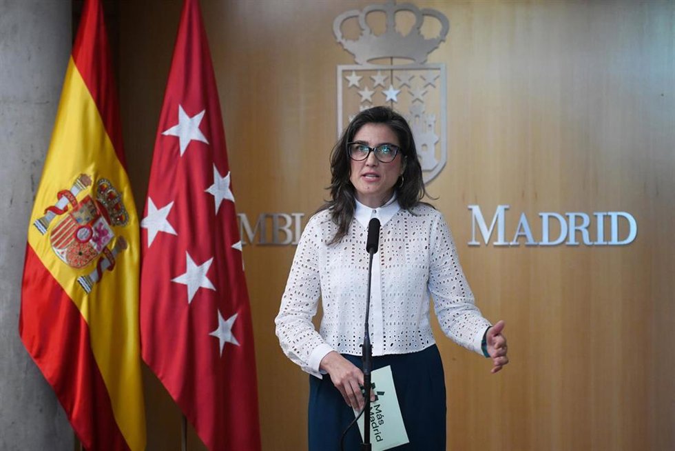 La portavoz de Más Madrid en la Asamblea, Manuela Bergerot.