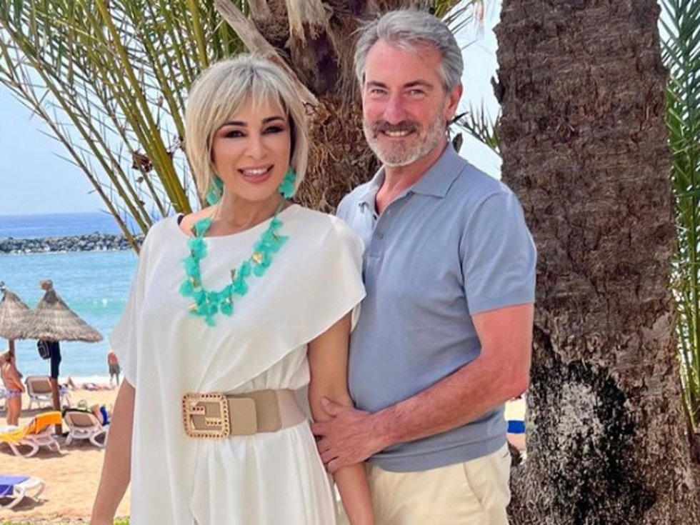 Ana María Aldón y Eladio celebran su primer aniversario de amor