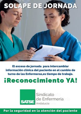 Archivo - El solape es el periodo dedicado al relevo entre turnos de enfermeros, enfermeros especialistas y fisioterapeutas en el que transmiten información sobre el paciente.