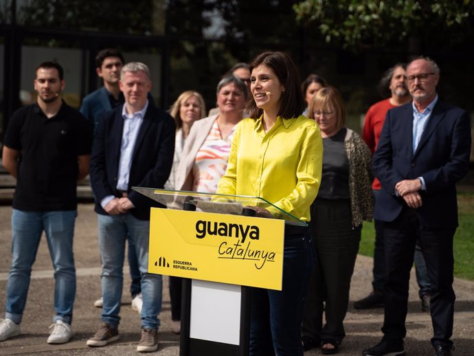 La candidata d'ERC per Lleida a les eleccions al Parlament, Marta Vilalta