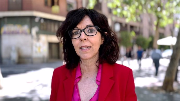 La portavoz de Salud del Grupo Socialista en el Parlamento andaluz, María Ángeles Prieto.