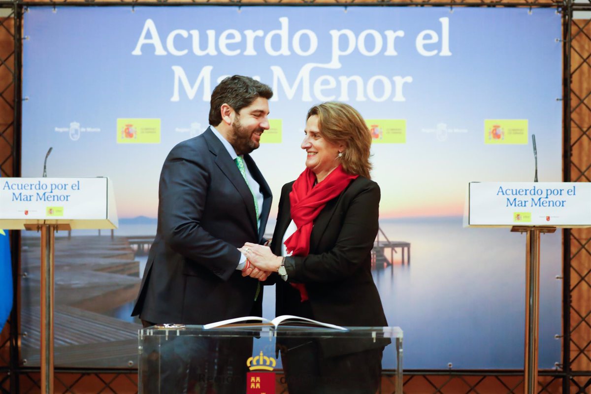 La ministra Ribera visitará el Mar Menor este jueves