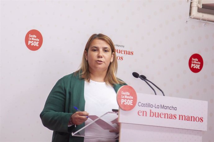 Archivo - La presidenta de la Ejecutiva del PSOE en Toledo, Tita García Élez.
