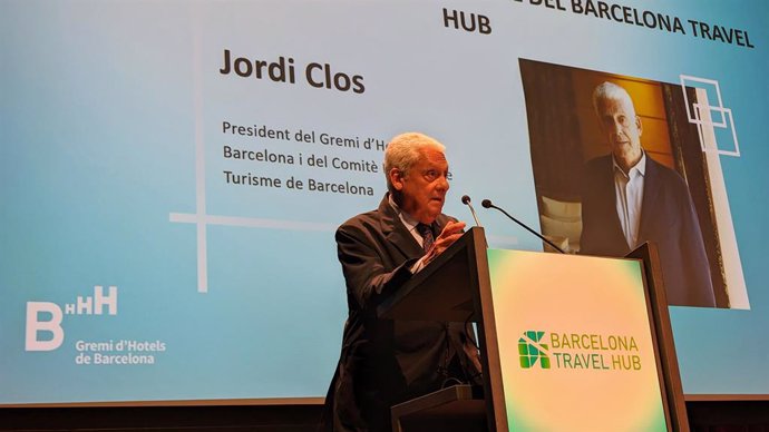 El president del Gremi d'Hotels de Barcelona, Jordi Clos