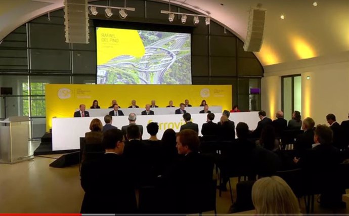 Archivo - Junta de accionistas de Ferrovial de 2024