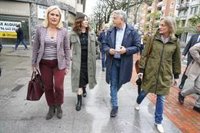 Cuatro 'barones' del PP arropan este miércoles a De Andrés con Bildu como protagonista en la recta final de campaña