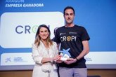 Foto: La 'start-up' CROPI, reconocida como la empresa tecnológica más innovadora de Aragón en los Premios EmprendeXXI
