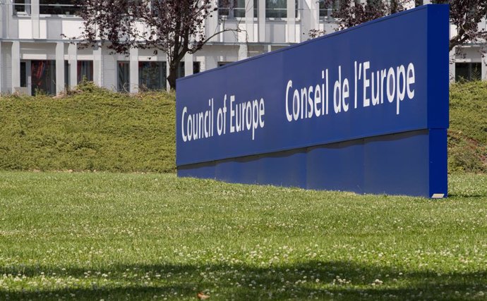 Archivo - Illustration picture shows council of Europe headquaters during the election of the future general secretary of the European Council by the council parliamentary assembly, in Strasbourg, France, Wednesday 26 June 2019.