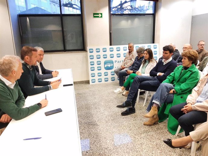 Reunión del Comité Ejecutivo del PP de A Estrada.