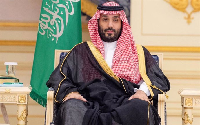 March 26, 2024, Saudi Arabia: Saudi Prince Mohammed bin Salman bin Abdulaziz Al Saud, Crown Prince and Prime Minister, receives the credentials of ambassadors from a number of brotherly and friendly countries appointed to the Kingdom of Saudi Arabia at Al