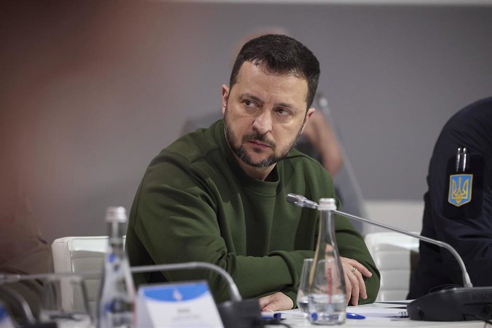 El presidente de Ucrania, Volodimir Zelenski