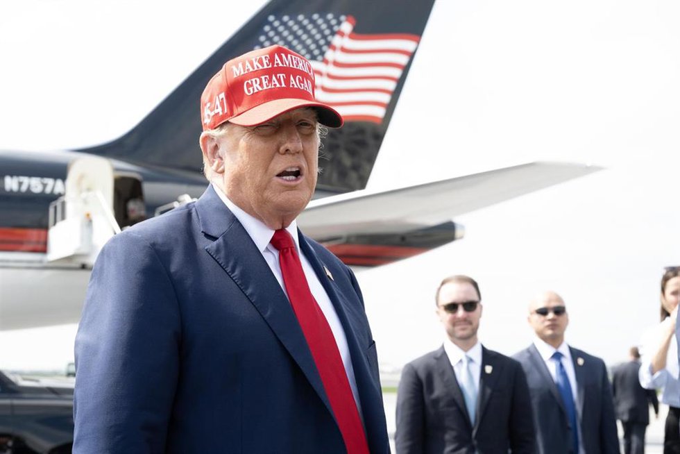 El presidente de EEUU, Donald Trump