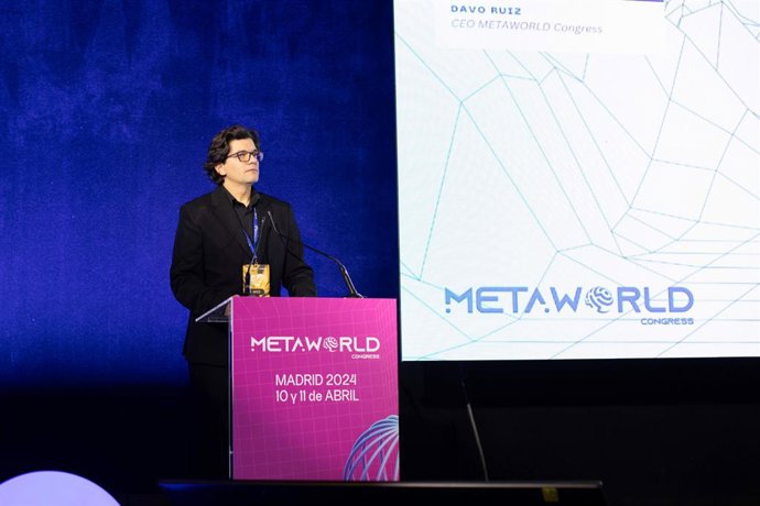 Davo Ruiz, en uno de los paneles de Metaworld Congress.