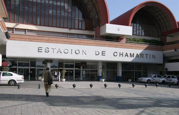 Archivo - Estación de Chamartín (Madrid)