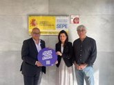 Foto: Instalado en la dirección provincial del SEPE el primer Punto Violeta de los servicios periféricos del Estado en Jaén