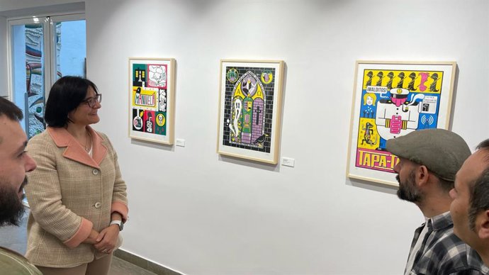 Exposición del alumnado del ciclo formativo de grado superior de Grabado y Técnicas de Estampación en la Escuela de Arte Superior de Diseño Val del Omar.