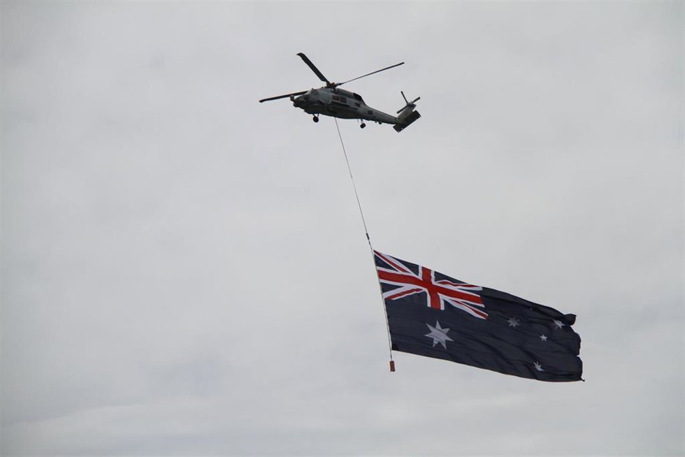 Archivo - Imagen de archivo de una bandera de Australia. 