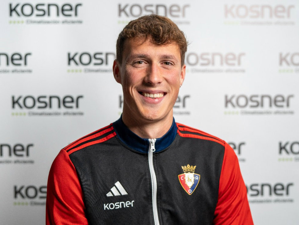 Jorge Herrando, jugador de CA Osasuna