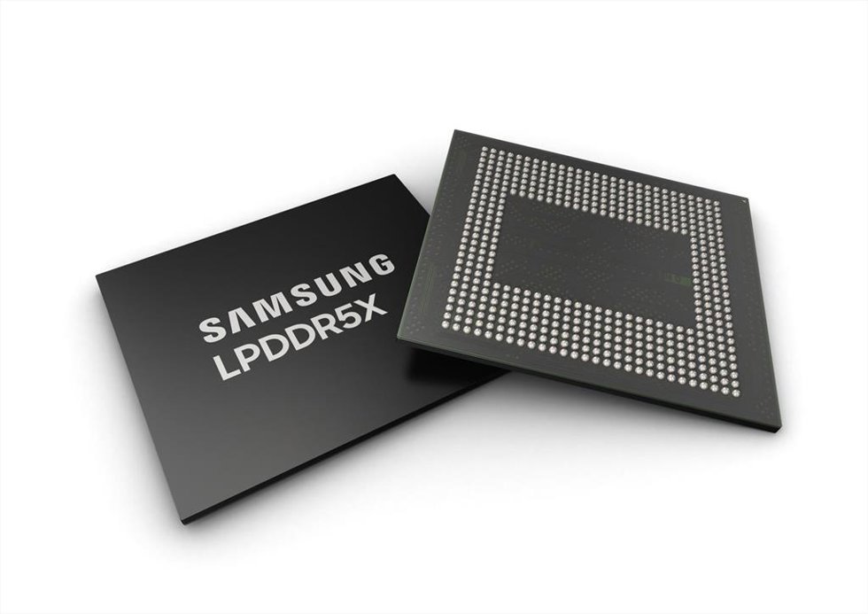 Chip DRAM LPDDR5X A 10,7Gbps