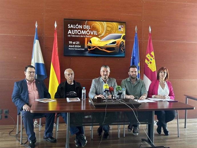 Presentación del Salón del Automóvil de Talavera de la Reina.