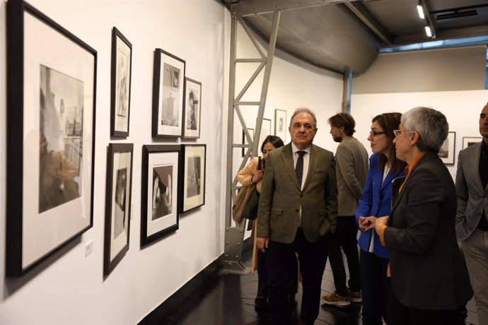 Un momento de la inauguración del IV Festival Internacional de Fotografía de Castilla y León.