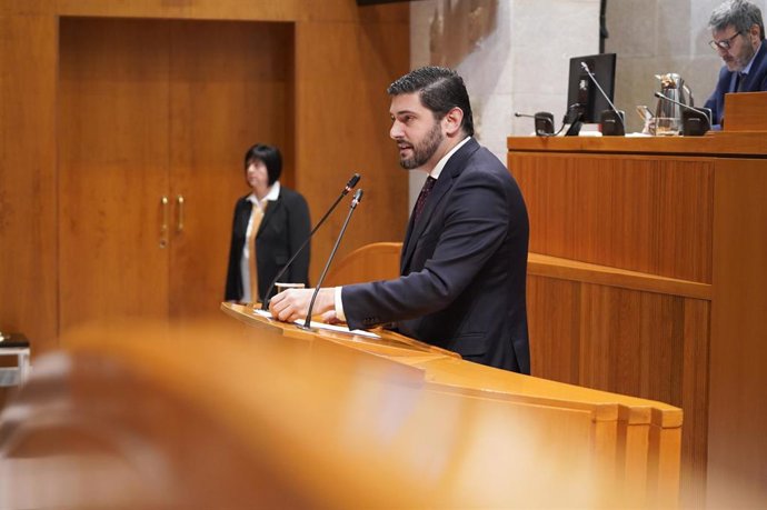 El vicepresidente primero del Gobierno de Aragón y consejero de Desarrollo Territorial, Despoblación y Justicia, Alejandro Nolasco.