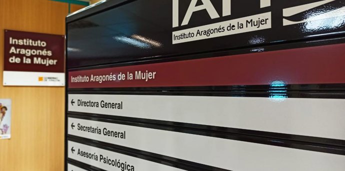 Imagen de la sede del Instituto Aragonés de la Mujer (IAM)