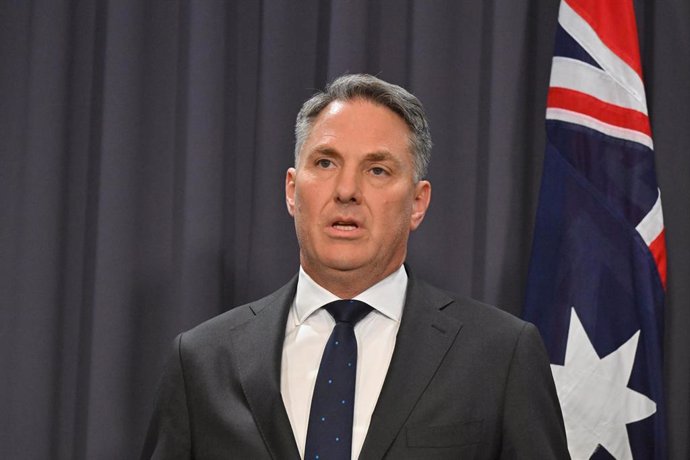 Archivo - El ministro de Defensa de Australia, Richard Marles