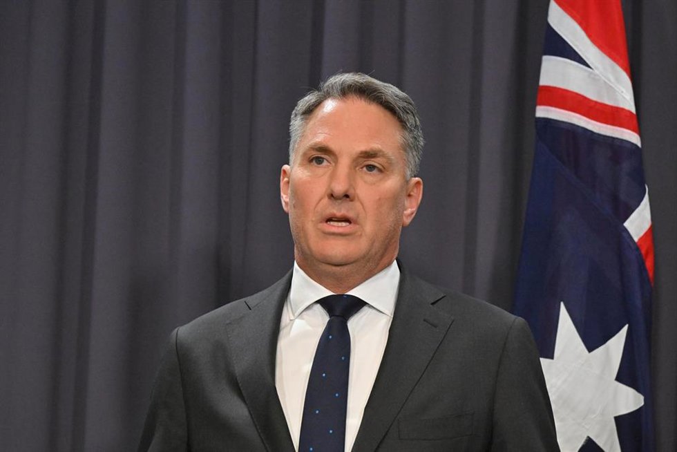 Archivo - El ministro de Defensa de Australia,Richard Marles