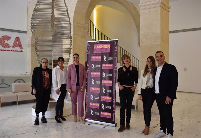 Presentación de las jornadas 'Fashion Cinema', organizadas por el Festival de Cine de Alicante en colaboración con el Museo de Arte Contemporáneo de Alicante (MACA).