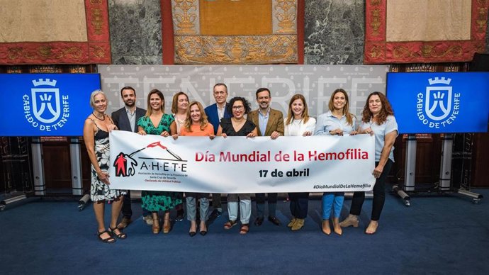 El Cabildo de Tenerife conmemora el Día Mundial de la Hemofilia