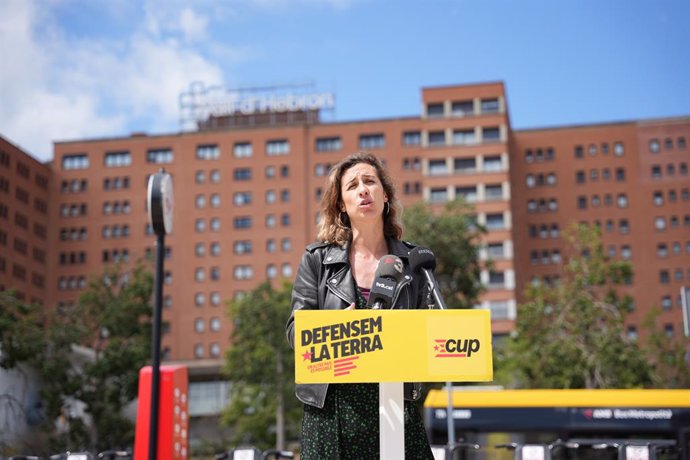 La candidata de la CUP a les eleccions catalanes, Laia Estrada