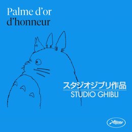 Studio Ghibli es galardonado con la Palma de Oro de Honor del Festival de Cannes, la primera que premia un colectivo