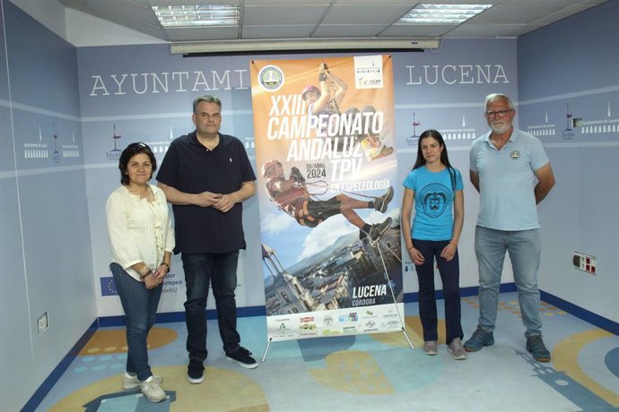 Presentación del XXIII Campeonato Andaluz de TPV en Espeleología.