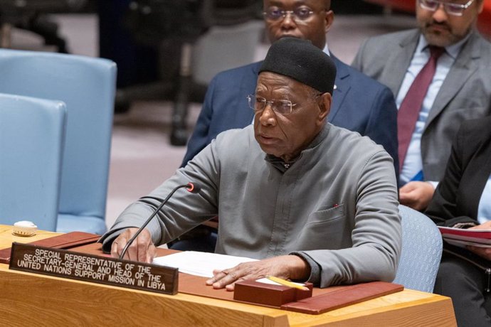 El jefe de la Misión de Apoyo de Naciones Unidas en Libia (UNSMIL), Abdoulaye Bathily
