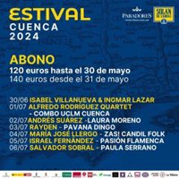 Estival Cuenca 24 pone este viernes a la venta los abonos para 13 conciertos por 120 euros