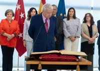 Leguina toma posesión como presidente de la Cámara de Cuentas y reivindica su papel de "dar seguridad" al Gobierno